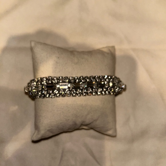 Vintage rhinestone Art Deco style bracelet - Picture 6 of 6
